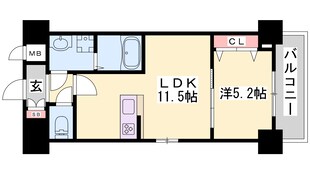 山陽姫路駅 徒歩3分 3階の物件間取画像